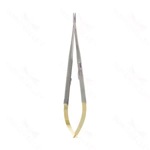 7″ Castroviejo “GG” Needle Holder – straight serr – surgivalley (S01-81-00-80)