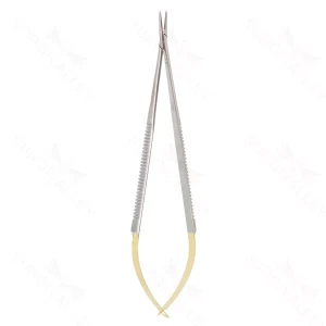 7″ Castroviejo “GG” Needle Holder – straight N/LOCK serr – surgivalley (S01-81-00-81)