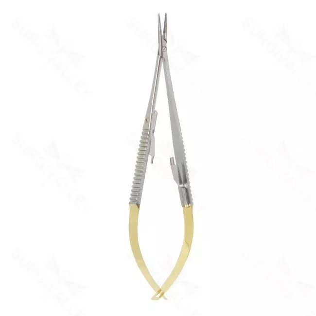 5 1/2″ Castroviejo “GG” Needle Holder – cvd smooth w/ lock