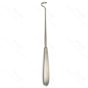 8 1/4″ Deschamps Ligature Carrier – right blunt – surgivalley (S01-89-00-109)