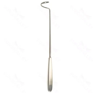 11″ Deschamps Ligature Carrier – right blunt – surgivalley (S01-89-00-114)