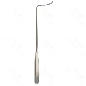 11″ Deschamps Ligature Carrier – left blunt – surgivalley (S01-89-00-115)