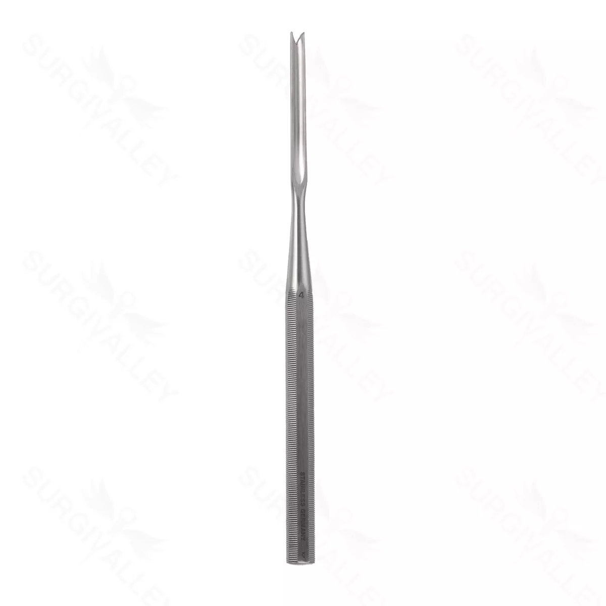 Ballenger Chisel 4mm wide V-shaped edge