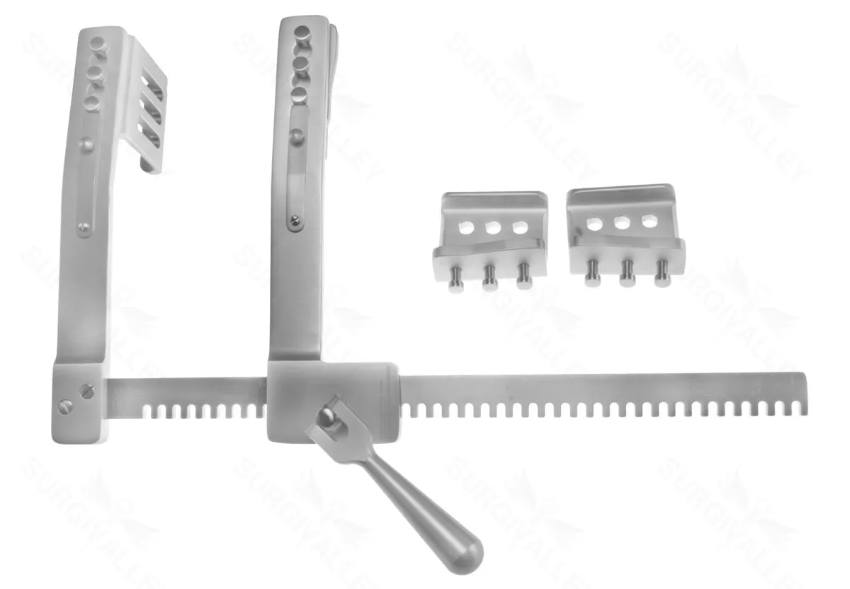 12″ Burford Fino Rib Spreader – lt cvd arms