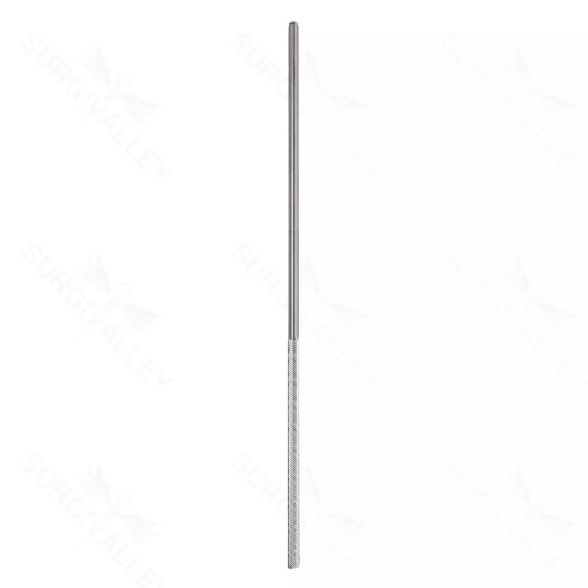 Knife Handle, Round, Knurled, 10″