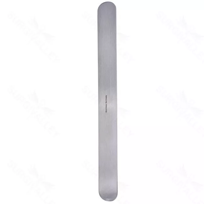 Davis Brain Spatula – Nickle Silver 7″ 5/8″ wide