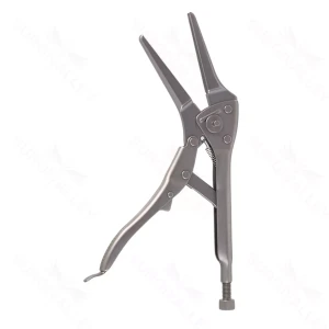 11 1/2″ Bent Needle Nose Locking Plier – surgivalley (S01-89-00-702)