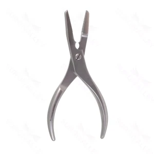 6 1/2″ Pliers – 3.5mm tip Flat Nose – surgivalley (S01-89-00-705)