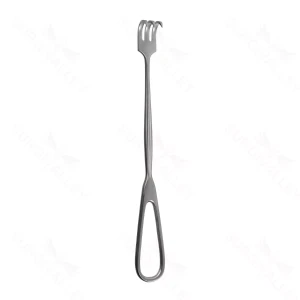 8 3/4″ Volkman Retractor – USA 3 prong sharp – surgivalley (S01-82-00-10)