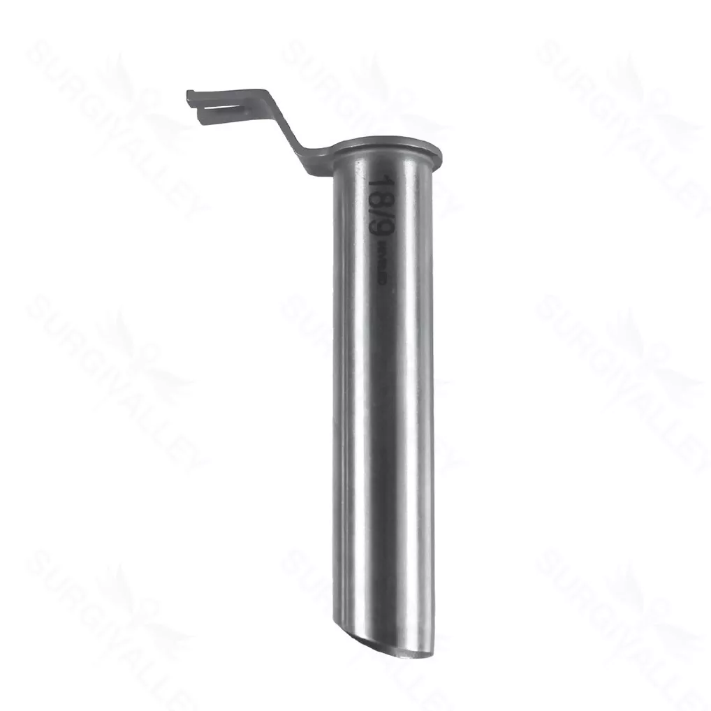 MIS Tubular Retractor – Beveled Titanium 14mm x 6cm