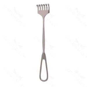 8 3/4″ Volkman Retractor – USA 6 prong sharp – surgivalley (S01-82-00-12)