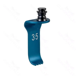 14x35mm Image-Line micro blade – short teeth blue New Locking Hub – surgivalley (S01-82-00-1301)