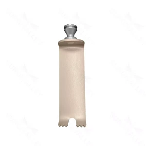 T-Line Notched Medial Retractor Blade 23 x 60mm Gold with Conical Hub – surgivalley (S01-82-00-1364)