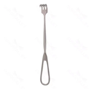 8 3/4″ Volkman Retractor – USA 3 prong blunt – surgivalley (S01-82-00-14)