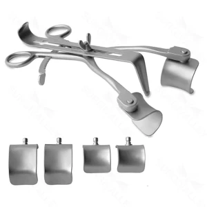 Kolbel Self-Retaining Retractor w/ Center Blade Complete Set – surgivalley (S01-82-00-1476)