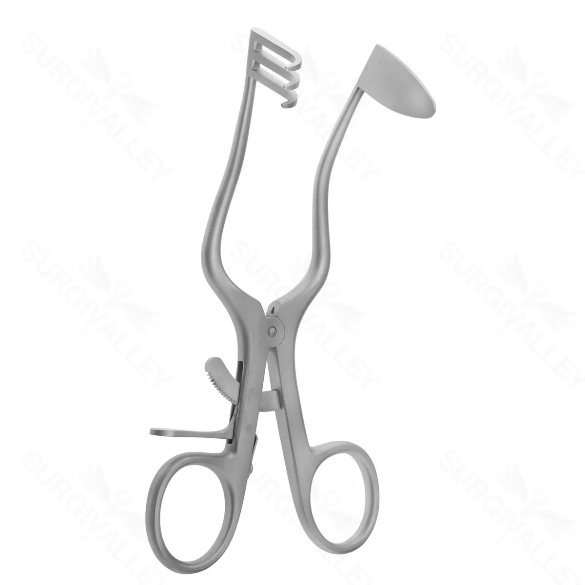 Perkins Retractor bld lef 3 blnt prngs right self-ret