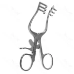 4 1/4″ Baby Weitlaner Retractor 3×3 blunt prngs