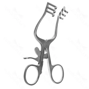 4 1/4″ Baby Weitlaner Retractor 3×3 blunt prngs – surgivalley (S01-82-00-1613)