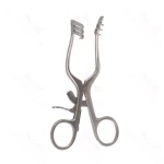 Wullstein Weitlaner Retractor 3×3 semi sharp prngs 5 1/8″