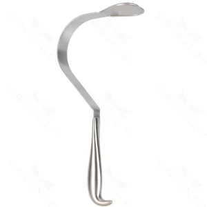 12 1/2″ Harrington Pemb Retractor – 2 1/2″ WD 7″ dp – surgivalley (S01-82-00-189)