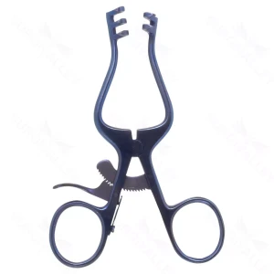 4″ Weitlaner Retractor – shrp prng 2×3 titanium – surgivalley (S01-82-00-238)