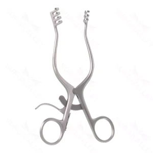6 1/2″ Weitlaner Retractor – blunt prng 3×4 – surgivalley (S01-82-00-244)