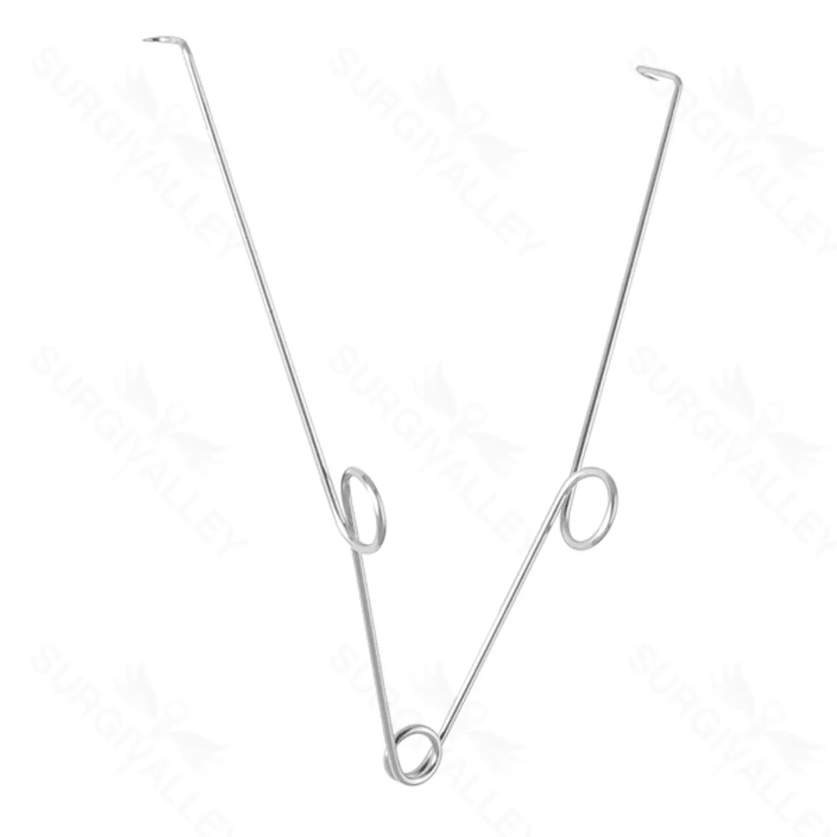 3 1/4″ Spring Wire Retractor – #1 single prong