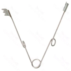 3″ Spring Wire Retractor – #2 del 3 tooth blde – surgivalley (S01-82-00-289)