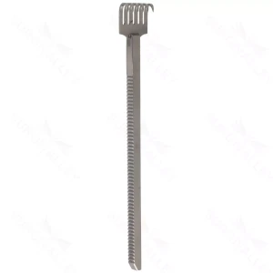 Workhorse Rake Retractor – 6 prong 1/3″ x 1″ – surgivalley (S01-82-00-410)