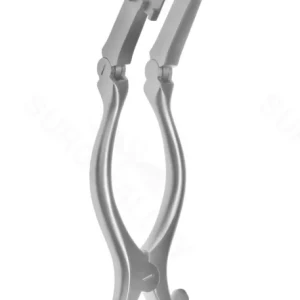 8″ Ochsner Vascular Retractor – w/ swivel blades flexible arms – surgivalley (S01-82-00-628)