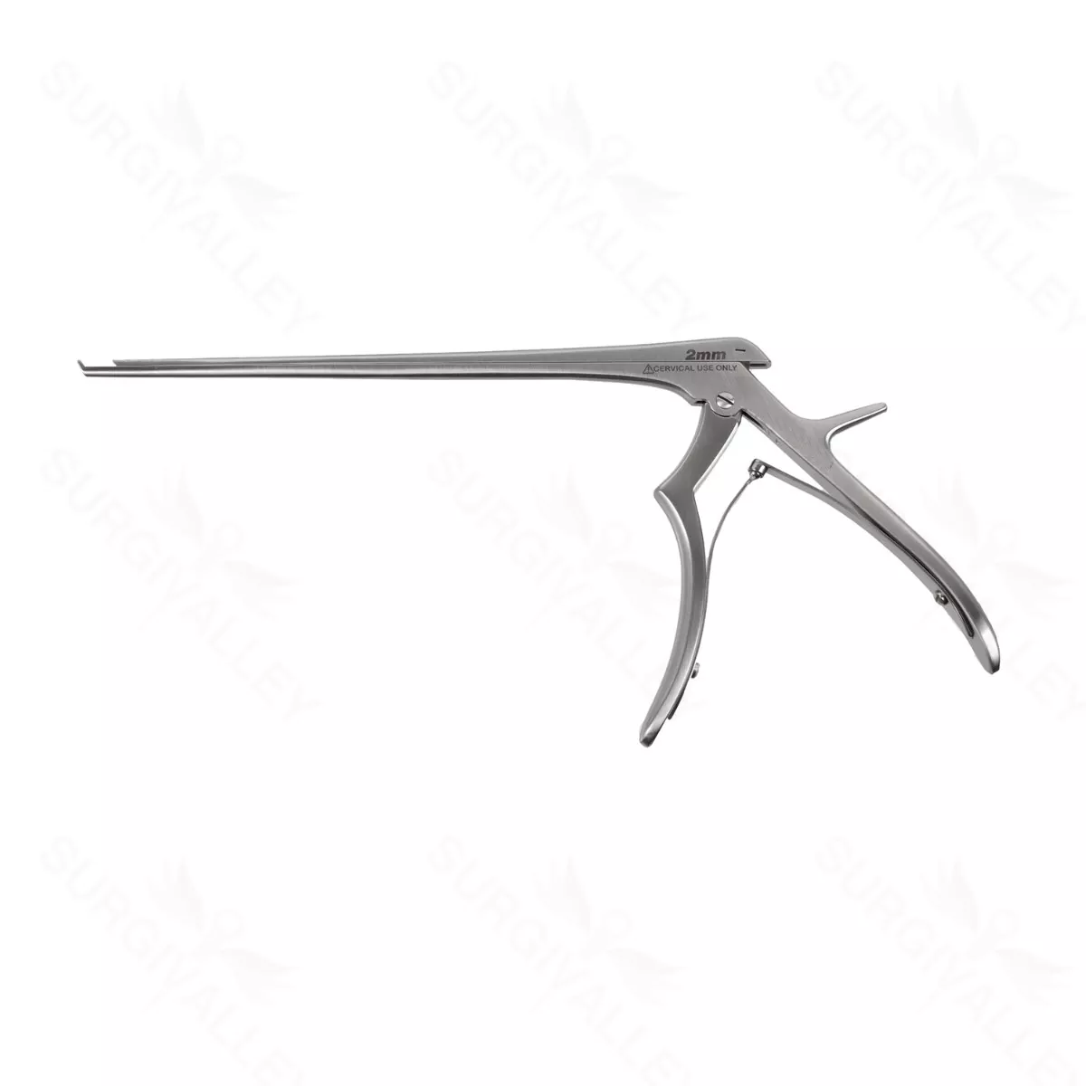 Kerrison Rongeur, Micro Thin, 8″ (200mm) 2mm, 40° up, Cervical Use Only Stainless Steel