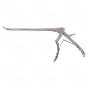 Foraminotomy Rongeur, 8″, 2mm Curved up, Hinged, Stainless Steel – surgivalley (S01-84-00-305)