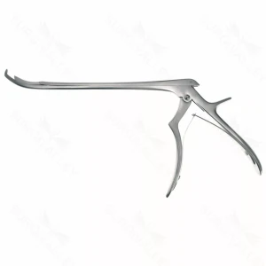 Foraminotomy Rongeur, 10″ (200mm) 2mm, Curved Up, 40° up, Hinged Micro Handle, Stainless Steel – surgivalley (S01-84-00-306)