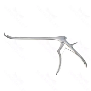 Foraminotomy Rongeur, 8″, 3mm Curved up, Hinged, Stainless Steel – surgivalley (S01-84-00-308)