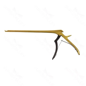 Kerrison Rongeur, Micro, 9″ (225mm) 4mm, 40° up, Pin Ejector SuperCoat – surgivalley (S01-84-00-343)