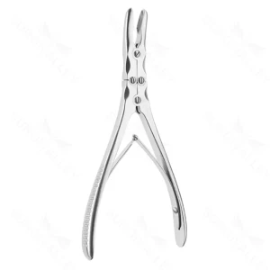 Ruskin Rongeur, dbl act, cvd, 5mm, 7″ – surgivalley (S01-84-00-58)