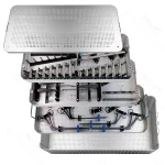 MIS Retractor Case I Ports Dilators Curettes IVD Rongeurs 3 Level