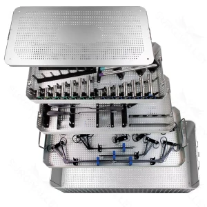 MIS Retractor Case I Ports Dilators Curettes IVD Rongeurs 3 Level – surgivalley (S01-84-00-950)