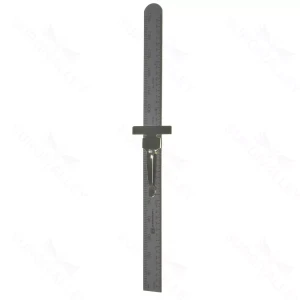 Ruler 6″ – ss grad in mm and inches – surgivalley (S01-86-00-18)