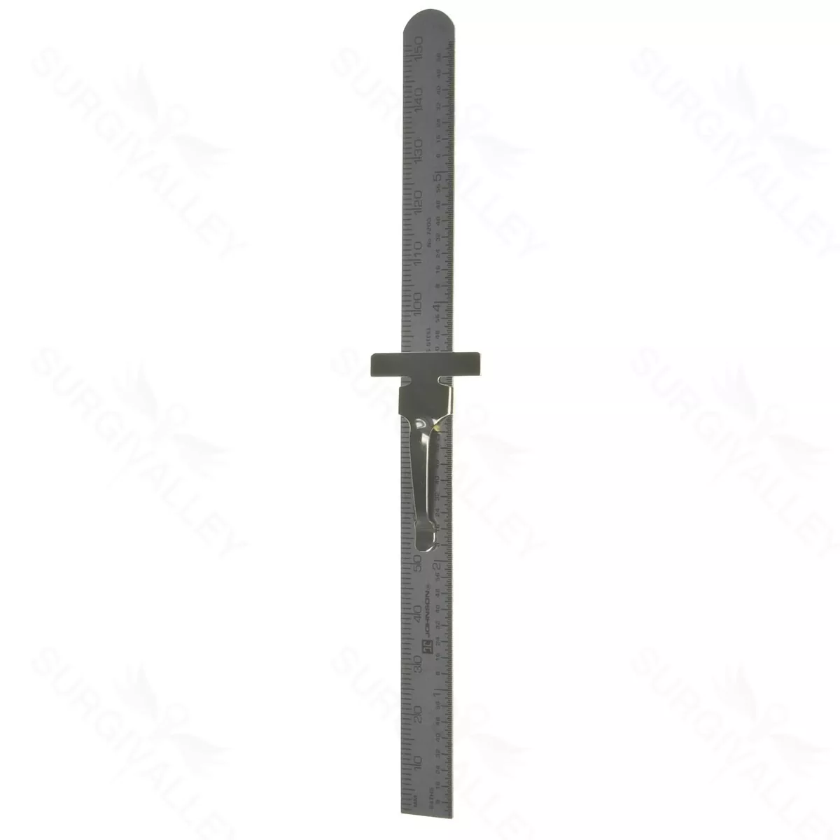 Ruler 6″ – ss grad in mm and inches