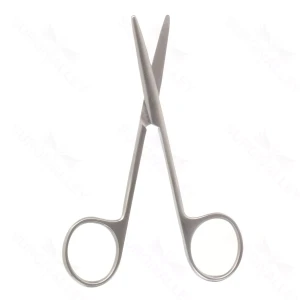 4″ Strabismus Scissors – straight, Blunt/Blunt – surgivalley (S01-83-00-03)