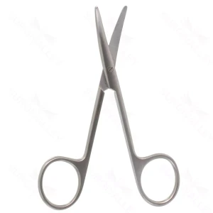 4″ Strabismus Scissors – curved – surgivalley (S01-83-00-04)