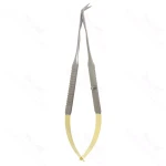 7″ GG Microvascular Spring Handle Scissors – 45° flat handle