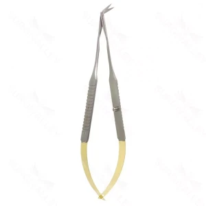 7″ GG Microvascular Spring Handle Scissors – 60° flat handle – surgivalley (S01-83-00-167)