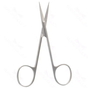 4 1/8″ Iris Select Scissors – fine straight – surgivalley (S01-83-00-20)
