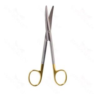 5 1/2″ Mayo “GG” Scissors – round blades cvd serr – surgivalley (S01-83-00-205)