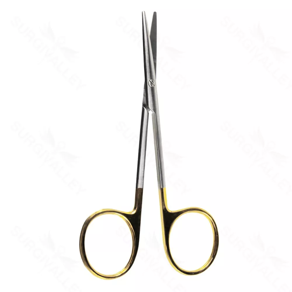 4 1/2″ Strabismus Scissors – “GG” straight one blade serr