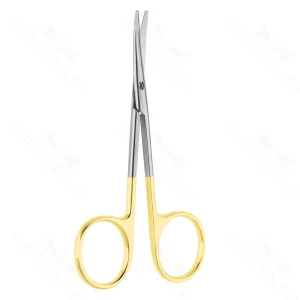 4.5″ Greenberg Par Scissors TC – Curved Serrated – surgivalley (S01-83-00-243)
