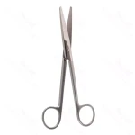 Mayo Scissors, Shark Edge, straight, 6 3/4″