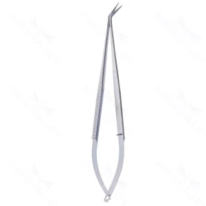 7 1/2″ Jacobson Micro Vasc Scissors – flat spring handle – surgivalley (S01-83-00-370)